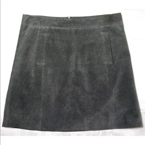 Charcoal Grey above knee skirt